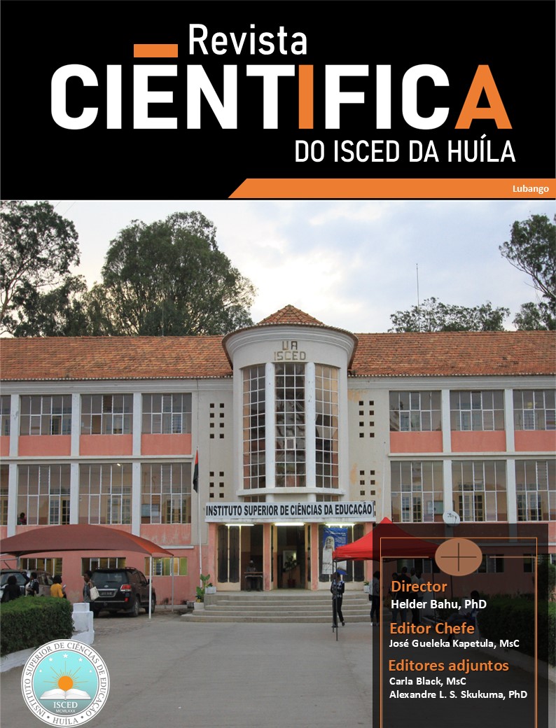 					Ver Vol. 3 N.º 2 (2022): Educação, Cidadania e Desenvolvimento Humano: Contributos da Investigação para os Desafios Contemporâneos de Angola
				